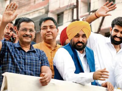 ਕੇਜਰੀਵਾਲ ਨੇ ਮਾਨ ਨੂੰ ਪੰਜਾਬ ਦਾ ਮੁੱਖ ਮੰਤਰੀ ਚਿਹਰਾ ਐਲਾਨਿਆ, ਛੇਤੀ ਚੋਣਾਂ ਹੋਣ ਦਾ ਸੰਕੇਤ ਦਿੱਤਾ