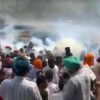 ਖੰਨਾ: ਰੋਸ ਪ੍ਰਦਰਸ਼ਨ ਕਰਦੇ ਹੋਏ ਮਨਰੇਗਾ ਮਜ਼ਦੂਰਾਂ, ਕਰਮਚਾਰੀਆਂ ਨੂੰ ਅੱਥਰੂ ਗੈਸ, ਜਲ ਤੋਪਾਂ ਦਾ ਸਾਹਮਣਾ ਕਰਨਾ ਪਿਆ