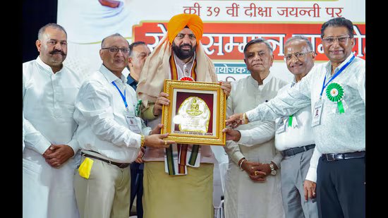 ‘ਭਾਜਪਾ ਦਾ ਗੱਠਜੋੜ ਲੋਕਾਂ ਨਾਲ ਹੈ’: ਸੈਣੀ ਨੇ 2027 ਦੀਆਂ ਪੰਜਾਬ ਚੋਣਾਂ ਲਈ ਗਠਜੋੜ ਤੋਂ ਇਨਕਾਰ ਕੀਤਾ